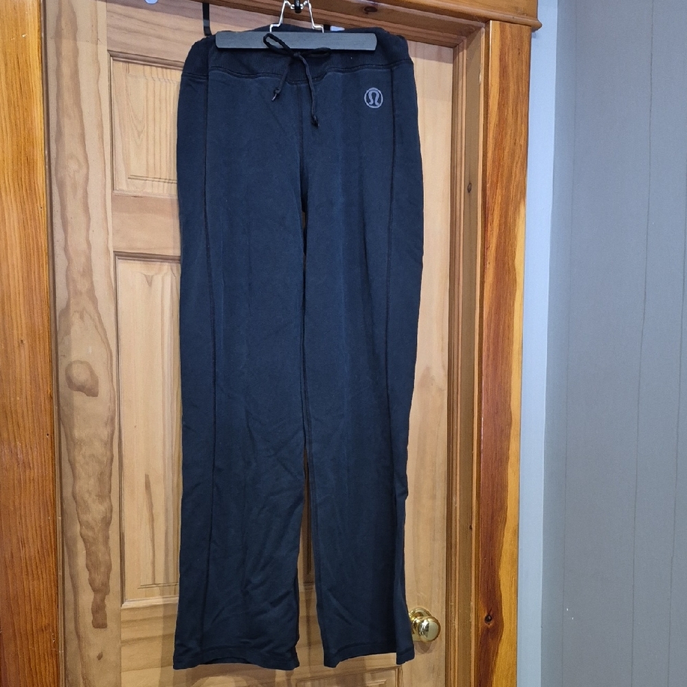 lululemon athletica Black Drawcord Joggers